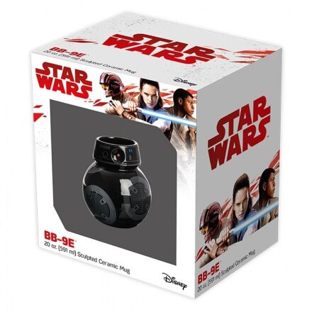 Чашка Star Wars - The Last Jedi - BB-9E Ceramic Sculpted Mug with Lid - 16 oz