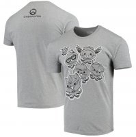 Футболка Pachimari Overwatch Heathered Gray Hero T-Shirt (розмір L)