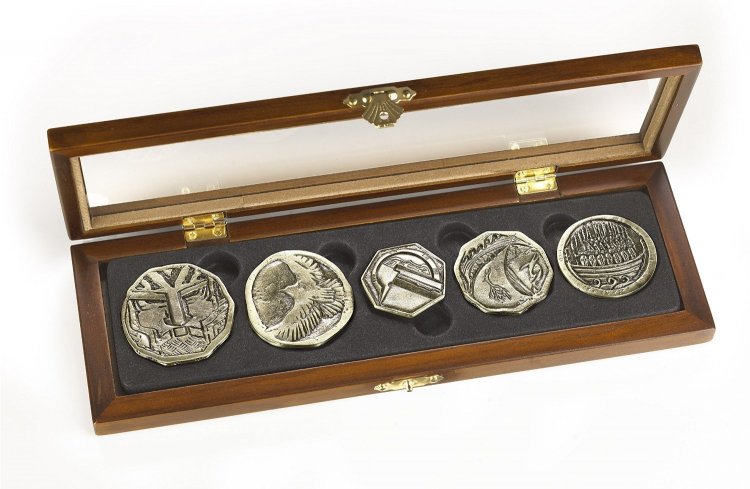 Набор монет The Hobbit - Dwarven Treasure Coin Set 