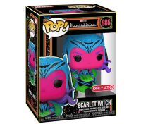 Фигурка Funko Marvel WandaVision Scarlet Witch BLACK LIGHT Фанко Ванда AT Exclusive 986 