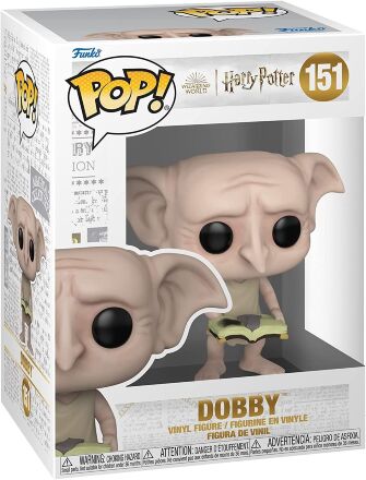 Фігурка Funko Harry Potter Dobby фанко Гаррі Поттер Доббі книга носок 151
