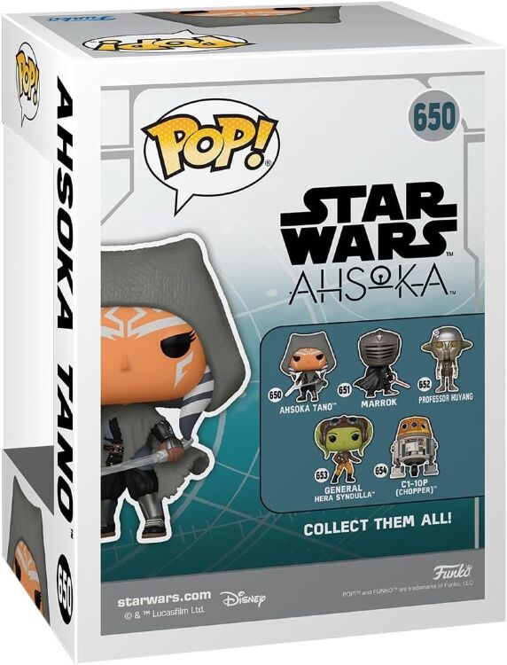 Фигурка Funko Star Wars Ahsoka Tano with Dual Lightsabers Звёздные войны фанко Асока Тано 650