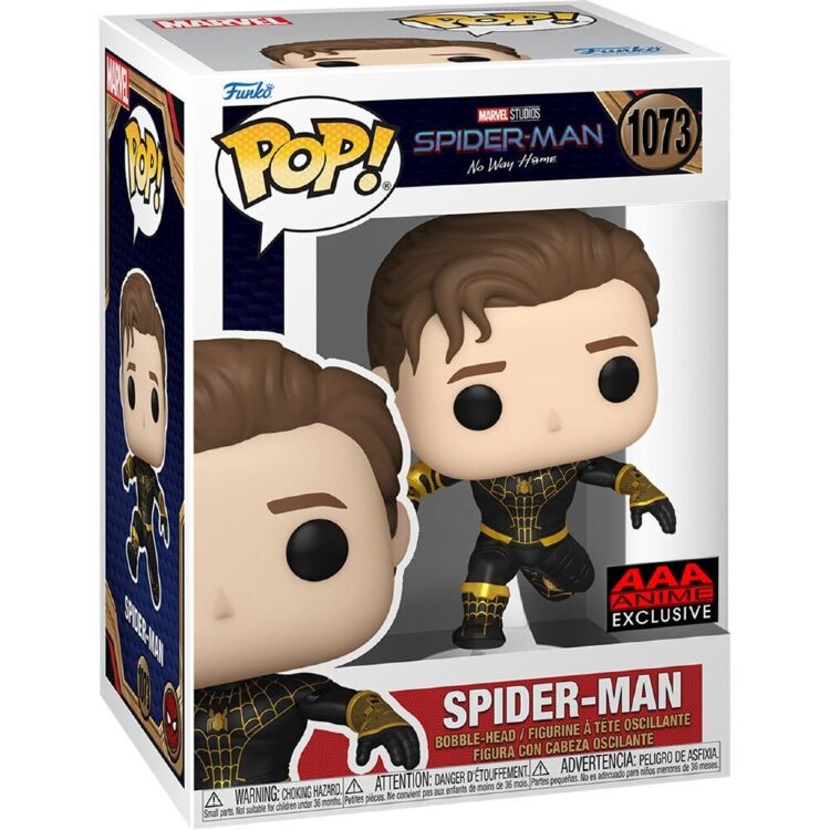 Фігурка Funko Marvel Spiderman Unmasked фанко Людина павук (AAA Anime Exclusive) 1073