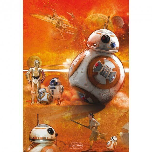 Постер Abystyle Star Wars "ВВ8" Зоряні війни ББ8 плакат 98*68 см