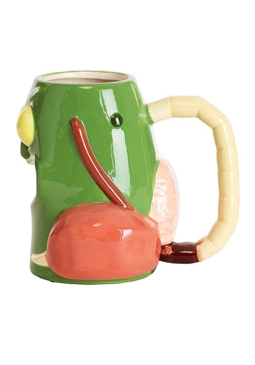 Чашка Рик и Морти Pickle Rick 3D Sculpted Mug