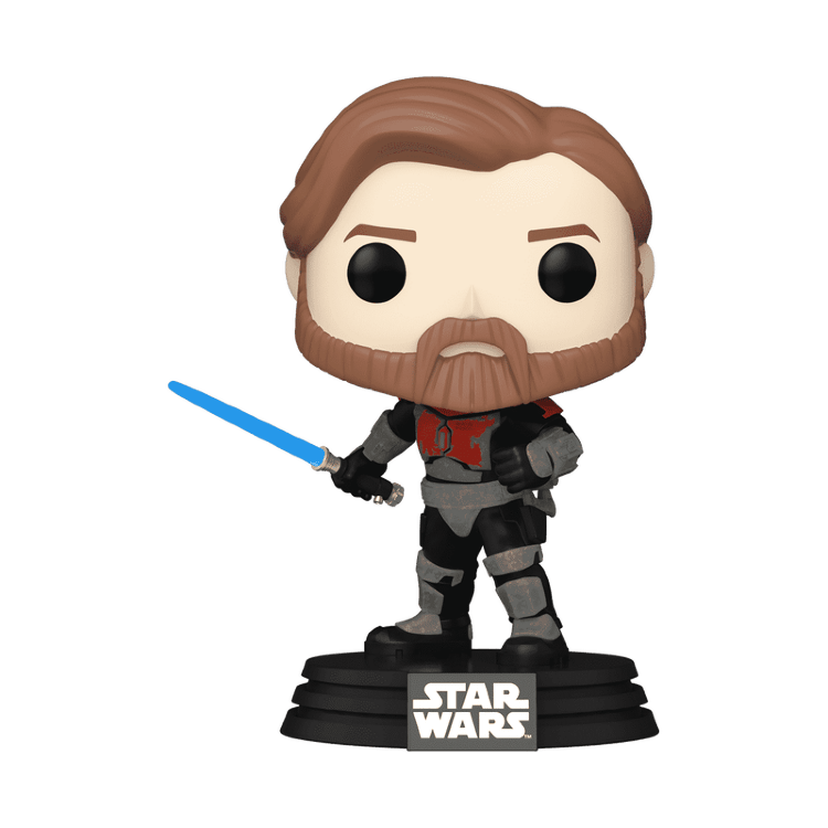 Фигурка Funko Star Wars: OBI-Wan Kenobi Mandalorian Armor Фанко Оби Ван Кеноби Exclusive 599
