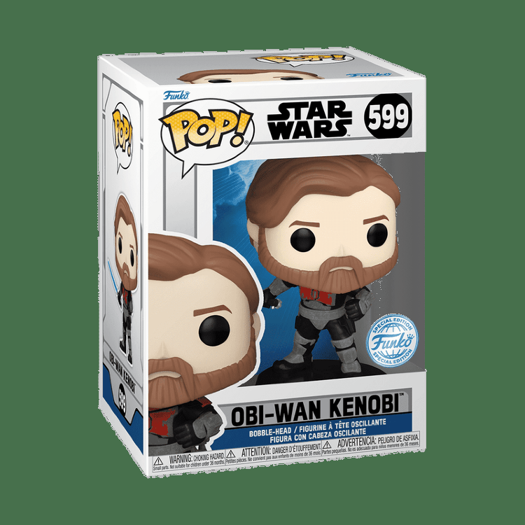 Фигурка Funko Star Wars: OBI-Wan Kenobi Mandalorian Armor Фанко Оби Ван Кеноби Exclusive 599