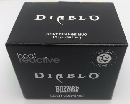 Чашка Diablo Heat Color Changing LootGaming Mug Blizzard