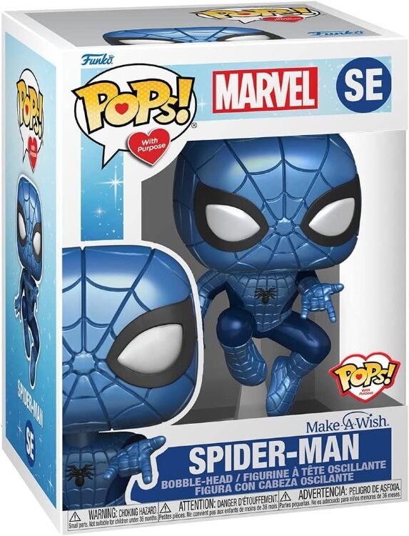 Фигурка Funko Marvel: Make A Wish Spiderman фанко Человек паук (POPs Exclusive) SE (примятий бокс)