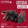 Фігурка Game of Thrones Titans Exclusive 4.5 "Drogon Glow in the Dark Figure