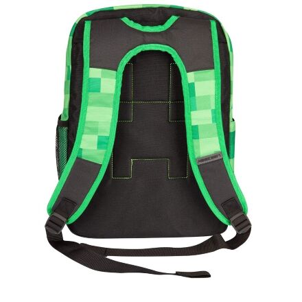 Рюкзак майнкрафт - Minecraft Survival Badges Kids Backpack (Green, 17 ") School