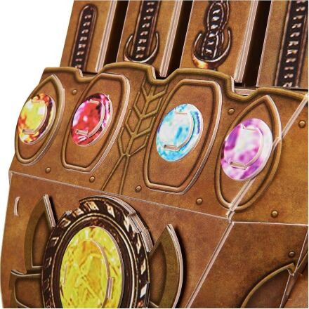 Пазл 4D Build Marvel Infinity Gauntlet puzzle 3D картон Рукавичка нескінченності 142 шт.