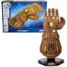 Пазл 4D Build Marvel Infinity Gauntlet puzzle 3D картон Перчатка бесконечности 142 шт.