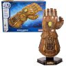 Пазл 4D Build Marvel Infinity Gauntlet puzzle 3D картон Рукавичка нескінченності 142 шт.