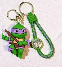 Брелок подвеска на рюкзак TMNT Teenage Mutant Ninja Turtles 3D Keychain Черепашки ниндзя Донателло