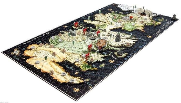 4D пазлы Game of Thrones - Cityscape Time Puzzle