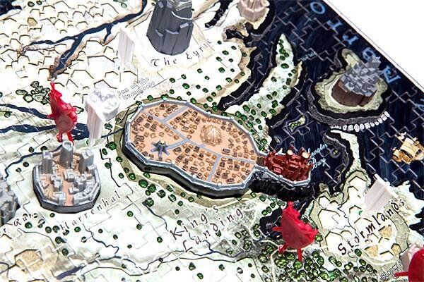 4D пазлы Game of Thrones - Cityscape Time Puzzle