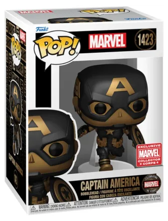 Фігурка Funko Marvel: Captain America фанко Капітан Америка (Collector Corps Exclusive) 1423