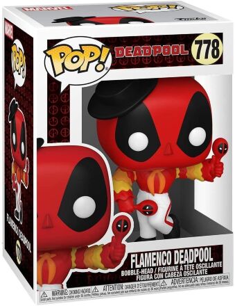 Фігурка Funko Pop Marvel: Deadpool 30th Flamenco Deadpool Дедпул фанко 778