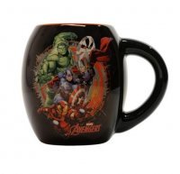 Чашка Avengers - Black 18 oz. Ceramic Oval Mug