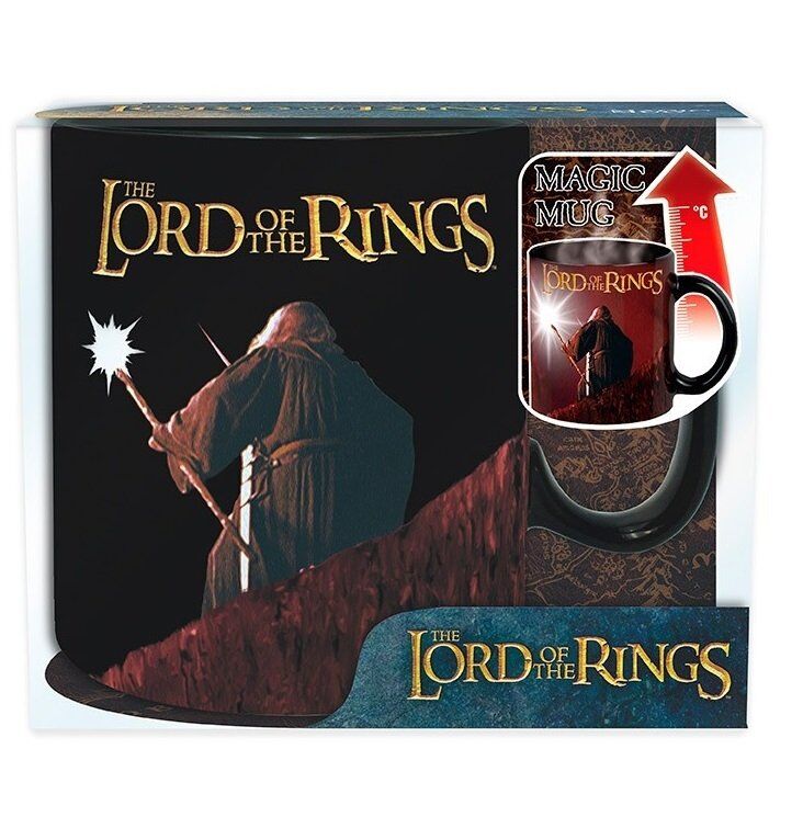 Чашка хамелеон Abystyle Lord Of The Rings You shall not pass Mug кружка Володар кілець Ти не пройдеш 460 мл