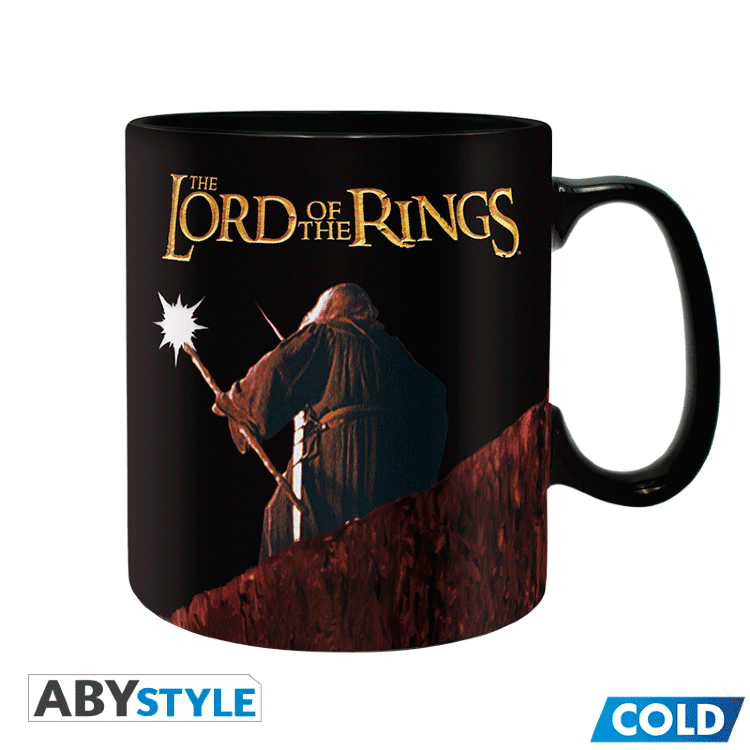 Чашка хамелеон Abystyle Lord Of The Rings You shall not pass Mug кружка Властелин колец Ты не пройдёшь 460 мл