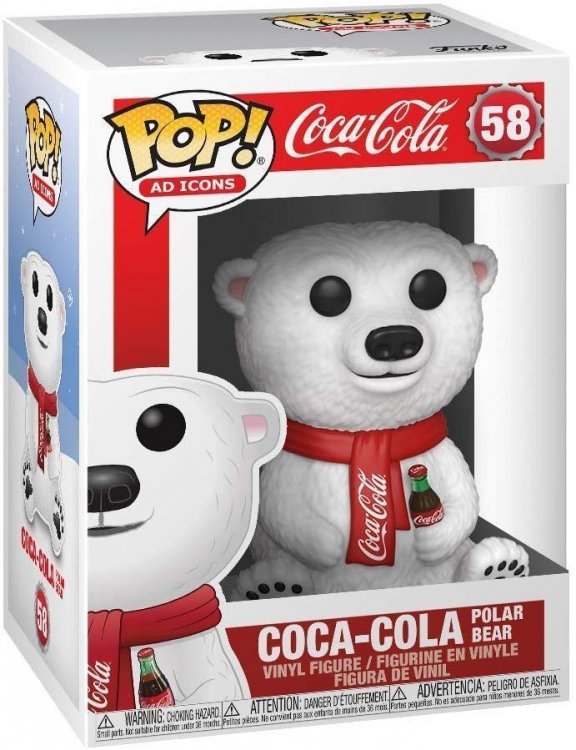 Фігурка Funko Pop - Coca-Cola - Polar Bear