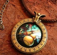 Медальйон World of Warcraft клас монах Monk (Метал + скло)