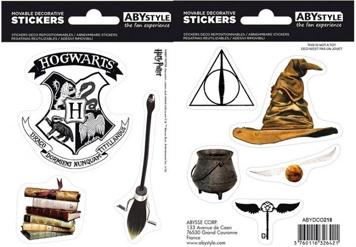 Наклейки ABYstyle Harry Potter Magical Objects 2 страницы (Гарри Поттер) 