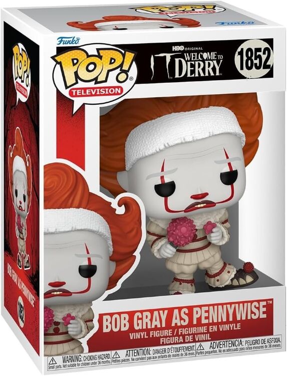 Фігурка Funko: Bob Gray As Pennywise IT Фанко Воно Пенівайз 1852