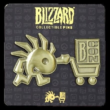 Значок 2017 Blizzcon Exclusive Murloc Blizzard Pin