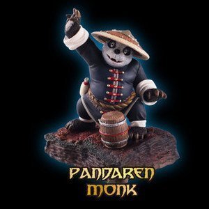 World of Warcraft Pet: PANDAREN MONK (Фігурки петов: Пандара) 