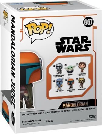 Фігурка Funko Star Wars: Mandalorian Judge фанко Мандалорець Суддя 667