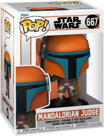 Фігурка Funko Star Wars: Mandalorian Judge фанко Мандалорець Суддя 667