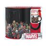 Чашка хамелеон Marvel Heroes Марвел Герои 460 мл