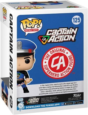 Фігурка Funko Retro Toys: Heroes Captain Action фанко Капітан Екшн 125