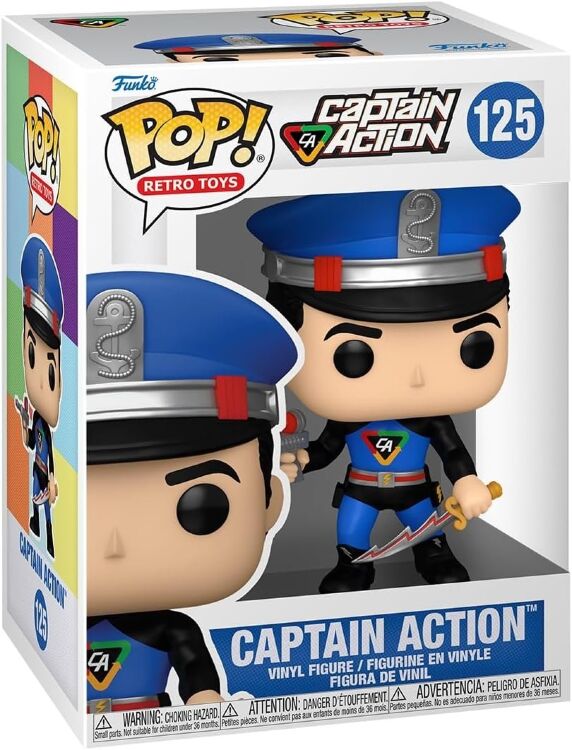 Фигурка Funko Retro Toys: Heroes Captain Action фанко Капитан  Экшн 125