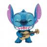 Фигурка Funko Pop Disney: Lilo and Stitch: Stitch with Ukulele Diamond (Exclusive) 1044 (примята коробка) 