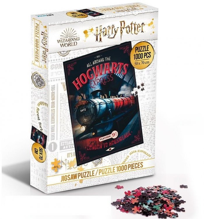 Пазл Гаррі Поттер Abystyle Harry Potter Hogwarts Express Хогвартс Експрес 1000 шт. 
