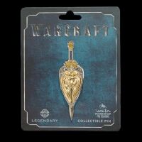 Значок collectible Pin Warcraft LLANE SWORD and SHIELD DUAL PIN