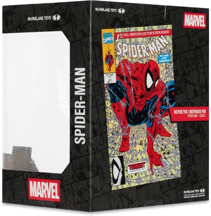 Фигурка McFarlane Marvel Spider-Man Figure Марвел Человек паук 20 см. 