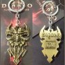 Брелок  Diablo III Logo Metal bronze 