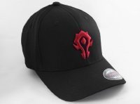Кепка World of Warcraft Horde 3D Flexfit Hat (розмір L /XL, S /M) червоний