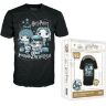 Футболка Funko Boxed Tee: Harry Potter Holiday Ron, Hermione, Harry фанко Гаррі, Рон, Герміона (розмір S)