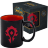 Чашка Blizzard WORLD OF WARCRAFT Horde Черная кружка Орда 325 мл