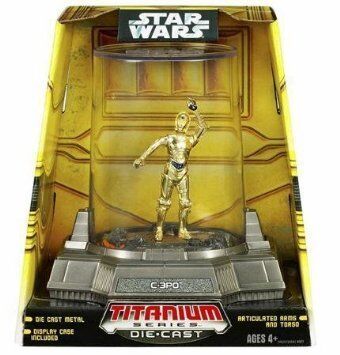 Фігурка Star Wars - TITANIUM DIECAST - C-3PO