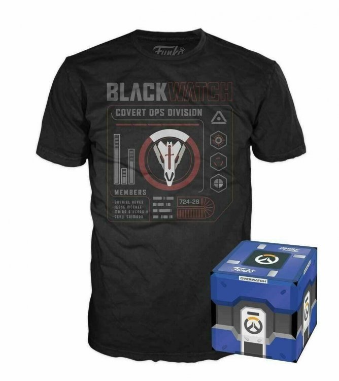 Футболка Overwatch Funko: Blackwatch Covert Ops T-Shirt (розмір L) 