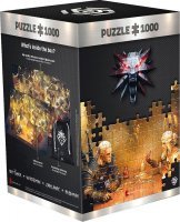 Пазл THE WITCHER 3 Ведьмак Puzzle JIGSAW PLAYING GWENT + Poster (1000 шт) + Мешочек