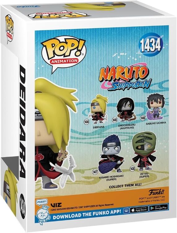 Фигурка Funko Naruto Shippuden Deidara Фанко Наруто Шиппуден Дейдара  1434