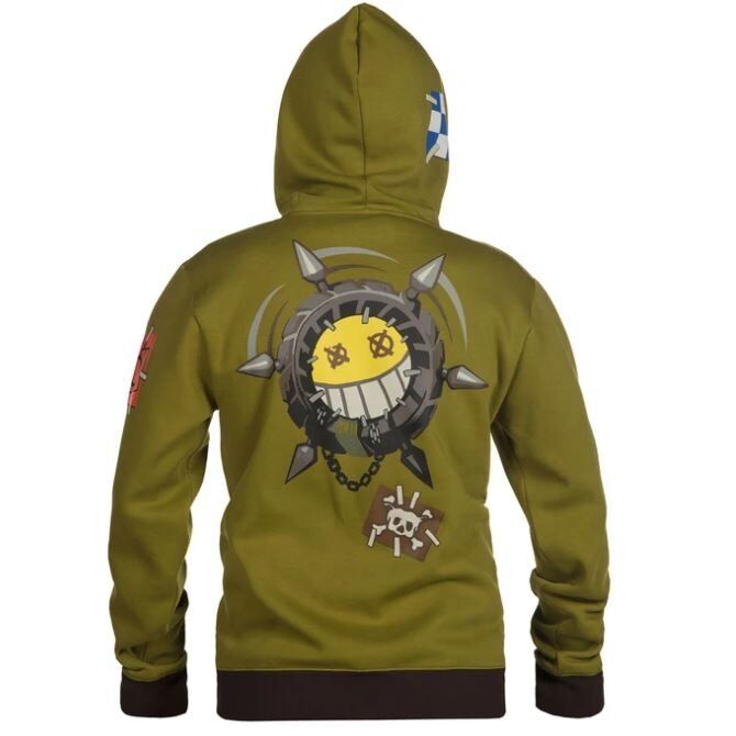 Кофта Реглан OVERWATCH Ultimate Junkrat Zip-Up Hoodie (розмір L)